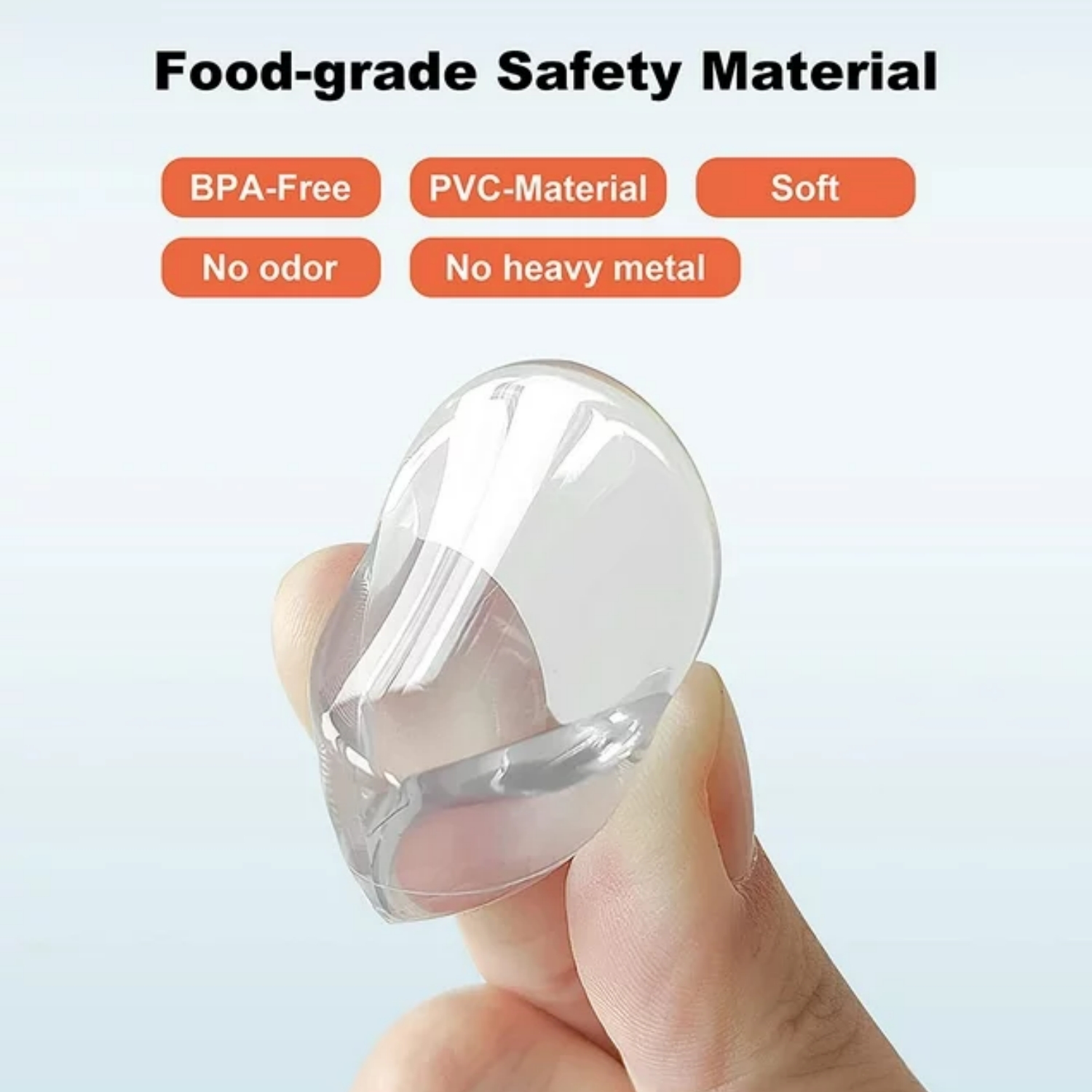 SAFETY MATERIALS: Our table corner protectors for baby are free from phthalates, BPA, chemicals, heavy metals, TASTELESS & NON-TOXIC, Make sure safety and health for your babies and seniors.
EASY TO INSTALL AND REMOVE: 1. Clean the surface, 2. Apply 3 adhesive stickers (Package Contains), 3. Remove the sticker from the adhesive surface and then install the corner protector.
STRONG ADHESIVE AND SOFT: Other corner protectors are made from too-soft silicone or foam. But adhesives don’t stick well to soft materials, so baby can tug them off easily. Our premium PVC protectors, absorbs shock and resists biting.
CLEAR: Transparent color will not fail to match with the your furnitures. Our corner are stylish and resist discoloration. The spherical design is MORE DENSE & PROTECTIVE than flat L-shaped guards, and it’s fuss-free to apply—unlike awkward foam rolls, which need perfectly steady hands to cut and place!
WIDELY USEAGE: The baby corner guards is not a fixed angle, you can adjust it to any angle to meet your needs. Our corner guards can be used on the desk, table, wall, any place with unfriendly corner or edge. It can be well pasted on a variety of materials, such as wood, glass, marble, metal, tiles, cement and so on.